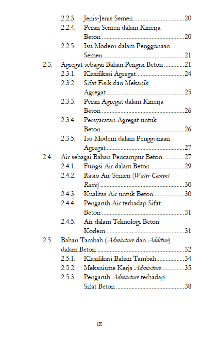 Buku Teknologi Beton Modern: Material, Inovasi, dan Aplikasi - Gambar 3