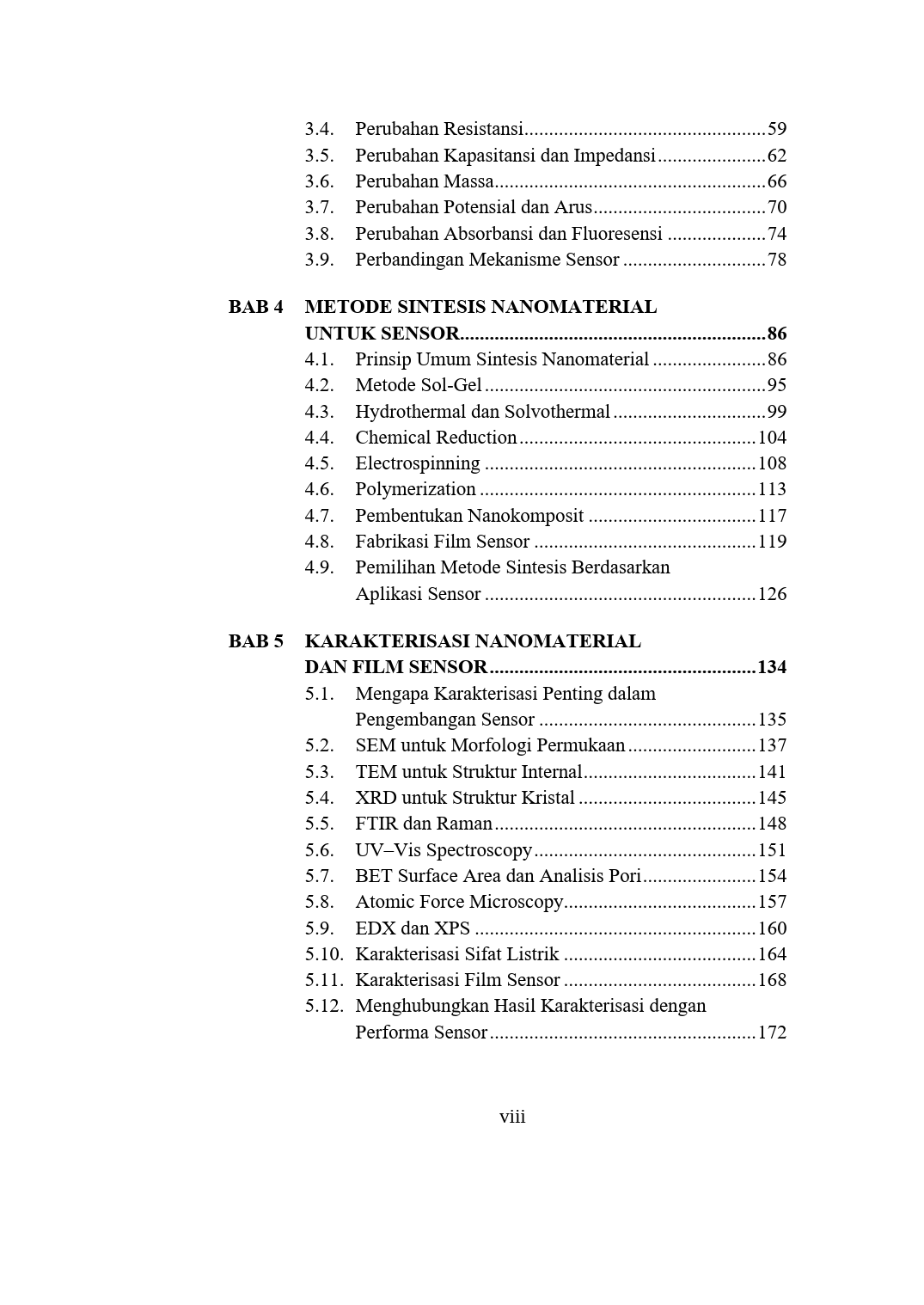 Buku Nanomaterial Fungsional Untuk Sensor Modern: Prinsip, Sintesis, Karakterisasi, dan Aplikasi - Gambar 3