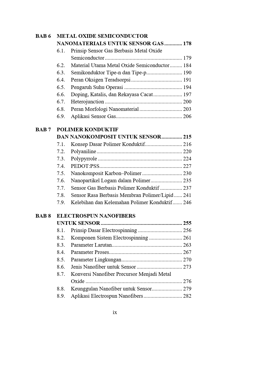 Buku Nanomaterial Fungsional Untuk Sensor Modern: Prinsip, Sintesis, Karakterisasi, dan Aplikasi - Gambar 4
