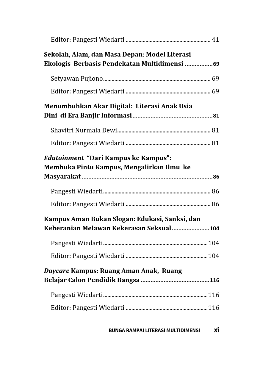 Buku Bunga Rampai Literasi Multidimensi: Membaca Dunia, Merawat Kemanusiaan - Gambar 3